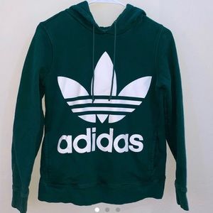 Dark Green Adidas Hoodie